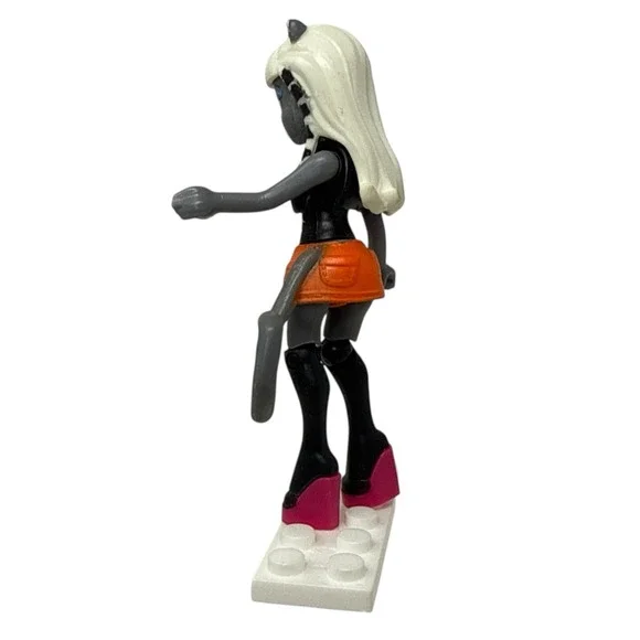 Monster High Mega Bloks Meowlody Figure 3" Collectible Mini Dolls - Picture 4 of 4